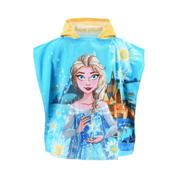 Poncho Frozen 55x110 cm