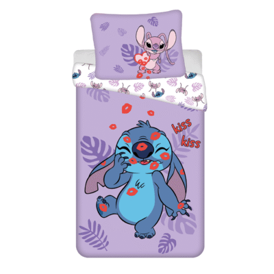 Voodipesu 140×200 Lilo & Stitch "Kiss"