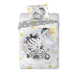 Voodipesukomplekt 100x135 Zebra, 2-osaline
