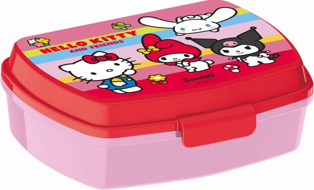 STF82884.jpg Hello Kitty and Friends söögikarp - Image 1