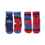 Libisemiskindlad sokid Spiderman (2-pakk)