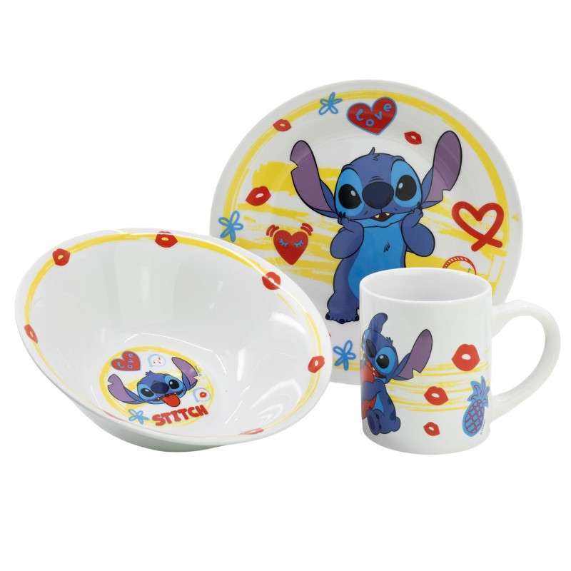 88165 Portselanist õhtusöögikomplekt kinkekarbis Lilo & Stitch - Image 1