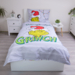 Voodipesukomplekt Grinch 140×200, 2-osaline - Image 3
