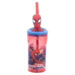 SPIDERMAN joogitops 3D-kujuga, 360ml